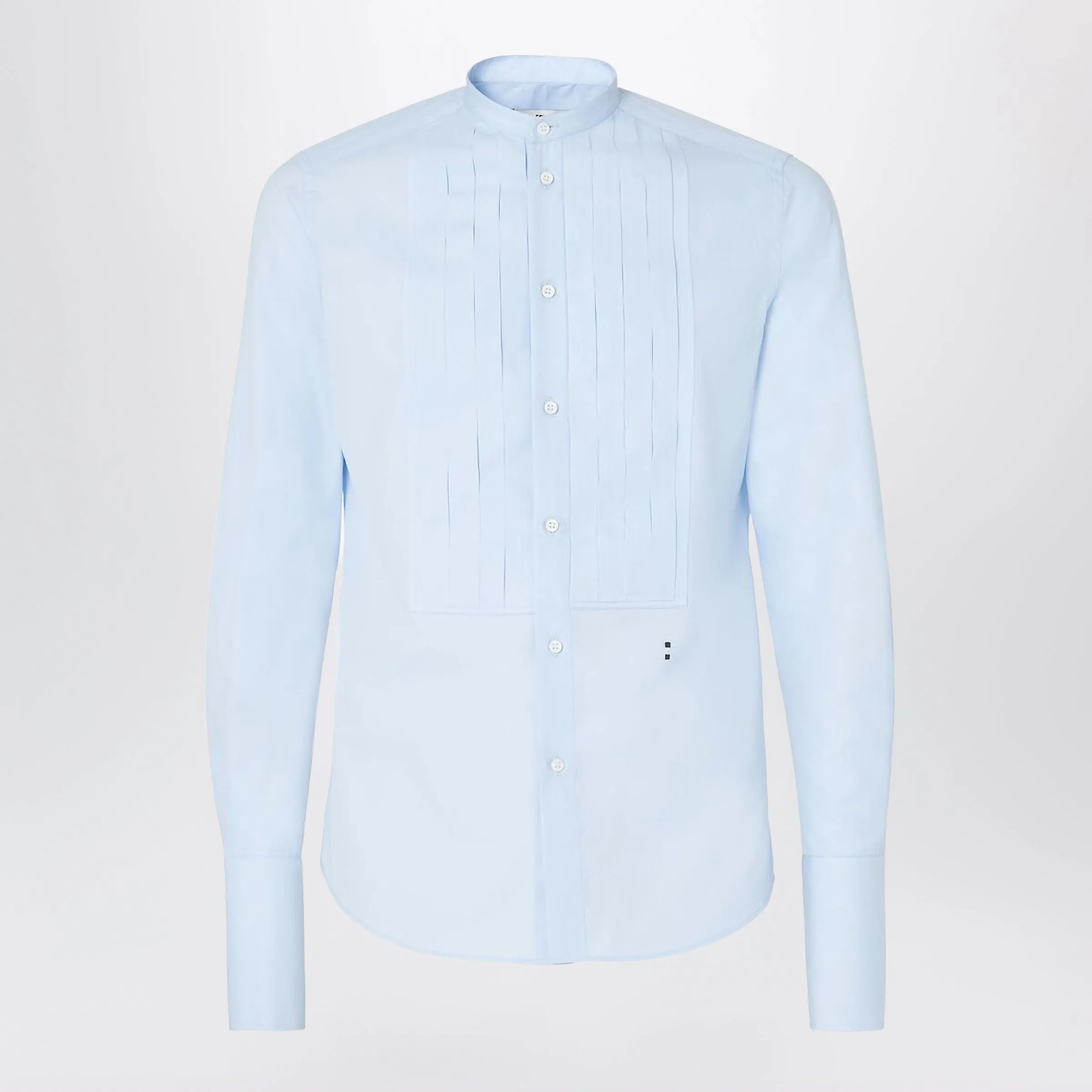 Light Blue Poplin Shirt sold by Wanan Luxury