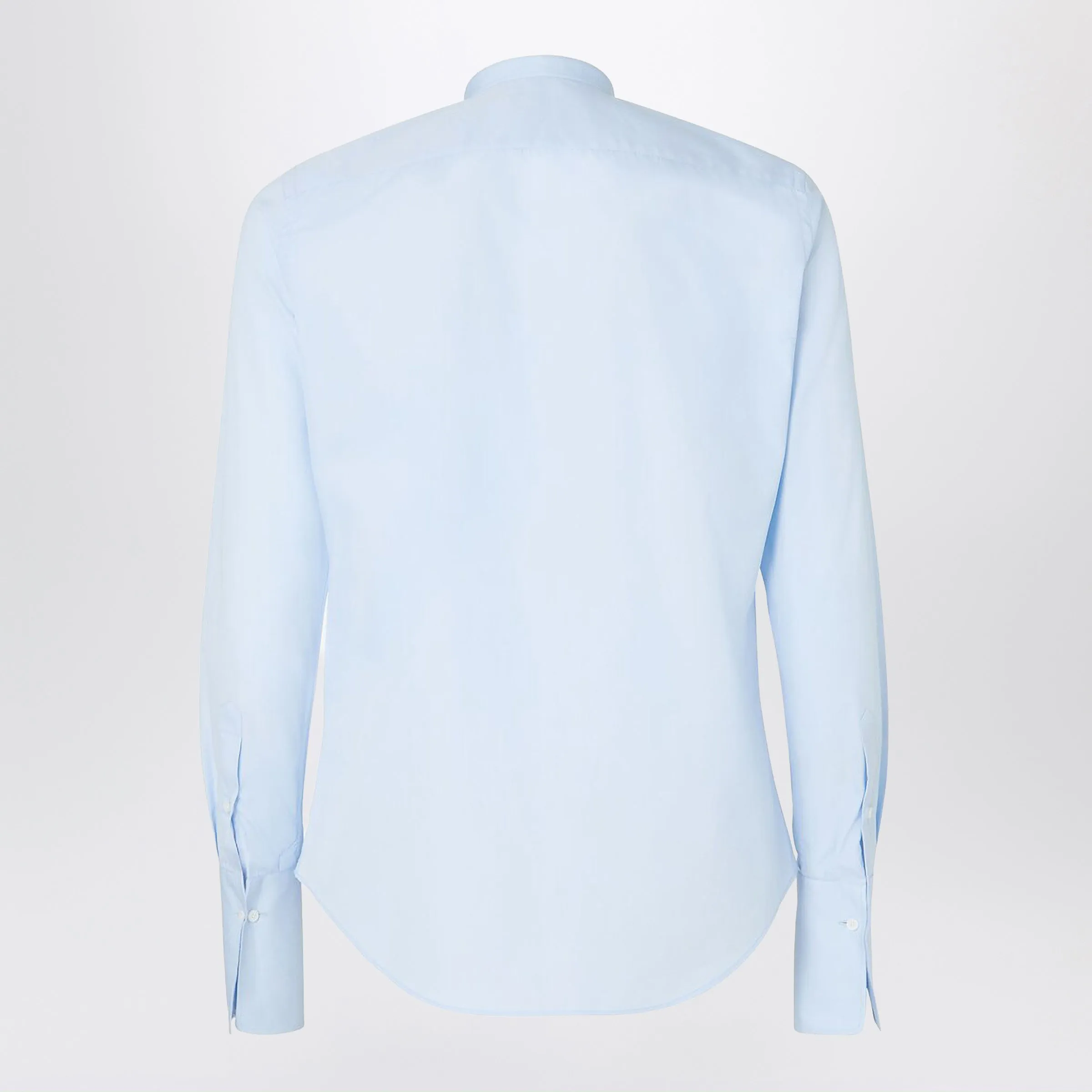 Light Blue Poplin Shirt sold by Wanan Luxury product image thumbnail 2