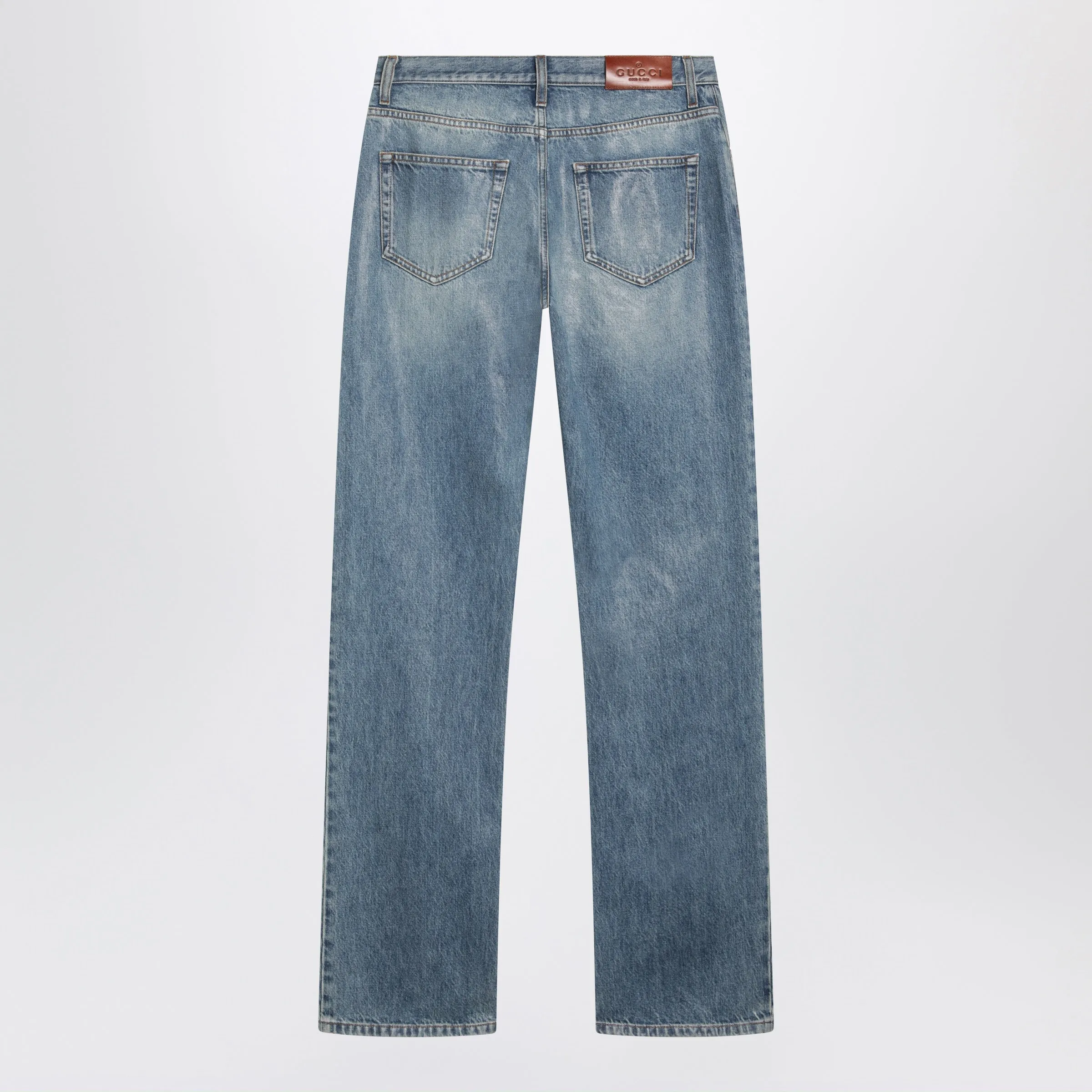 Cotton Denim Trousers With Soft Coating sold by Wanan Luxury product image thumbnail 2