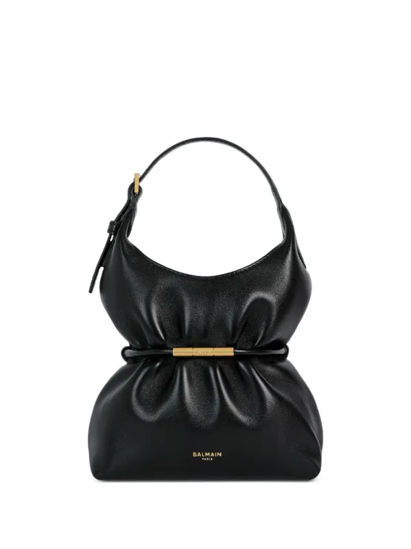 Sphynx Mini Leather Handbag made by Balmain