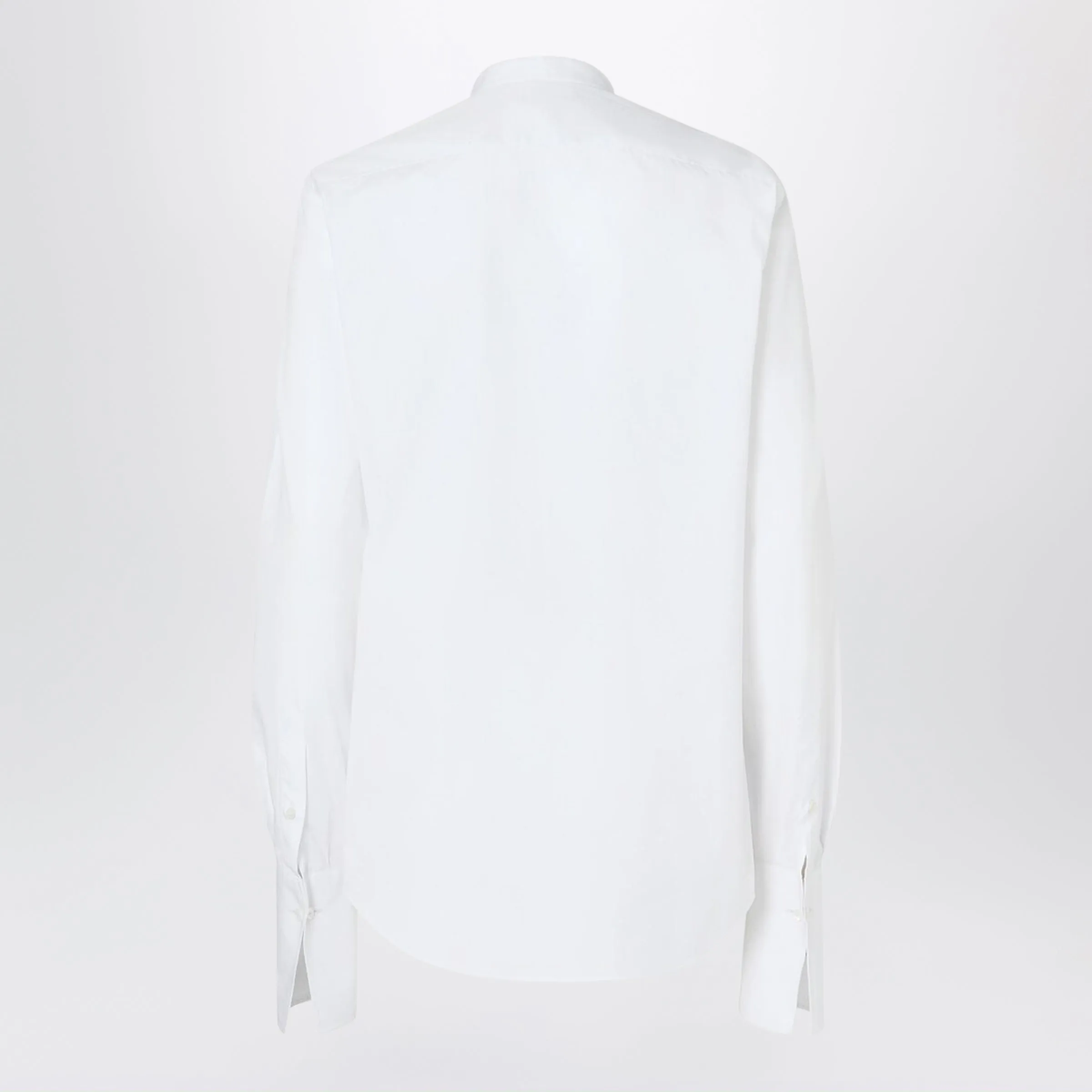White Poplin Shirt sold by Wanan Luxury product image thumbnail 2