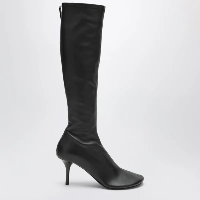 Black Leather Knee-High Boots made by Acne Studios