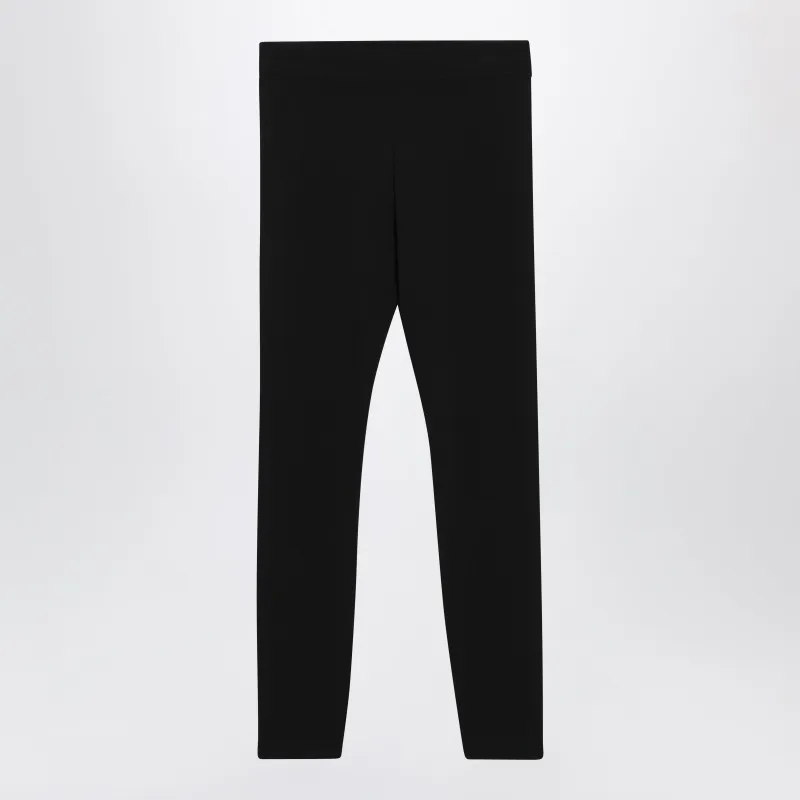 Black Leggings In Stretch Jersey made by Dolce & Gabanna