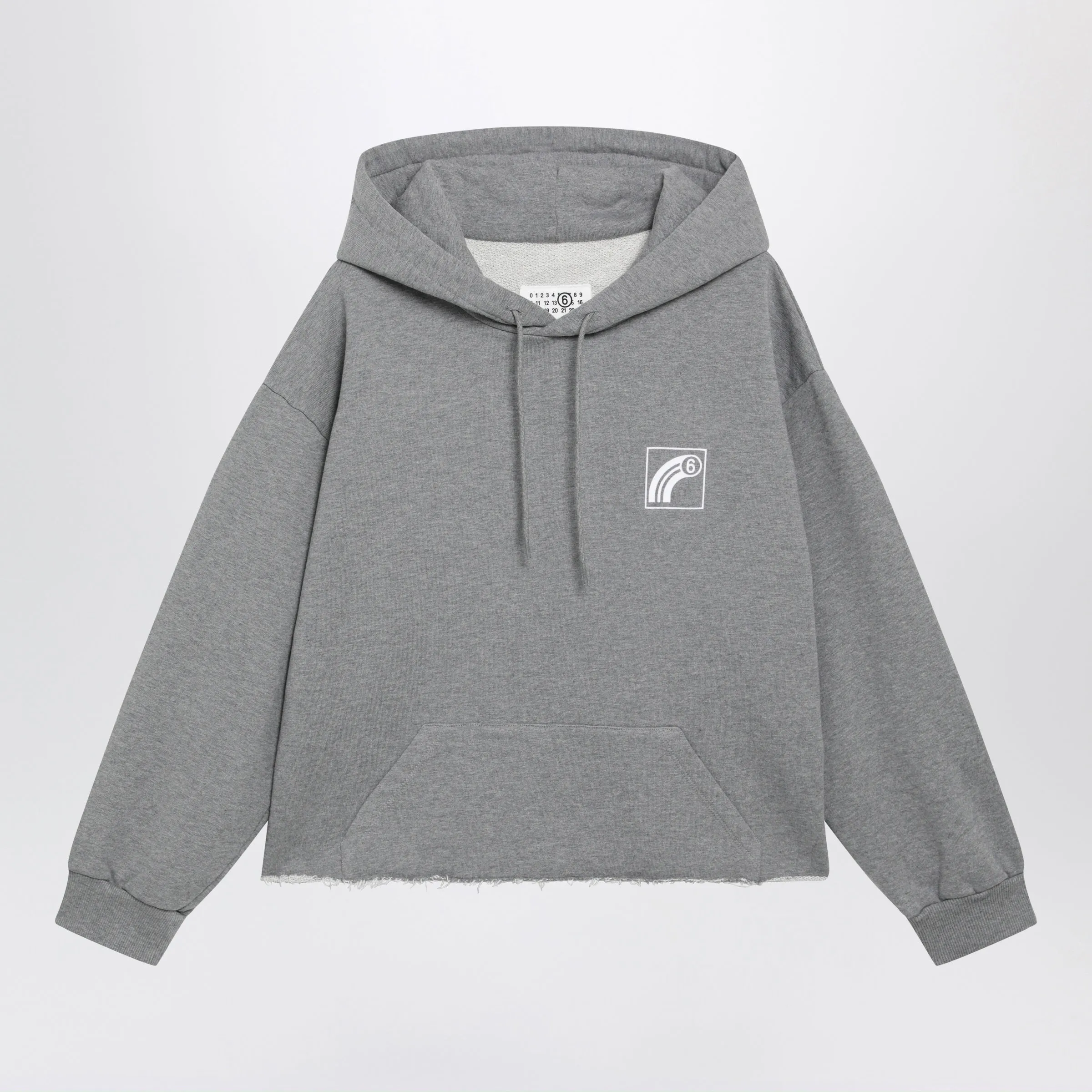 Mélange Grey Hoodie sold by Wanan Luxury