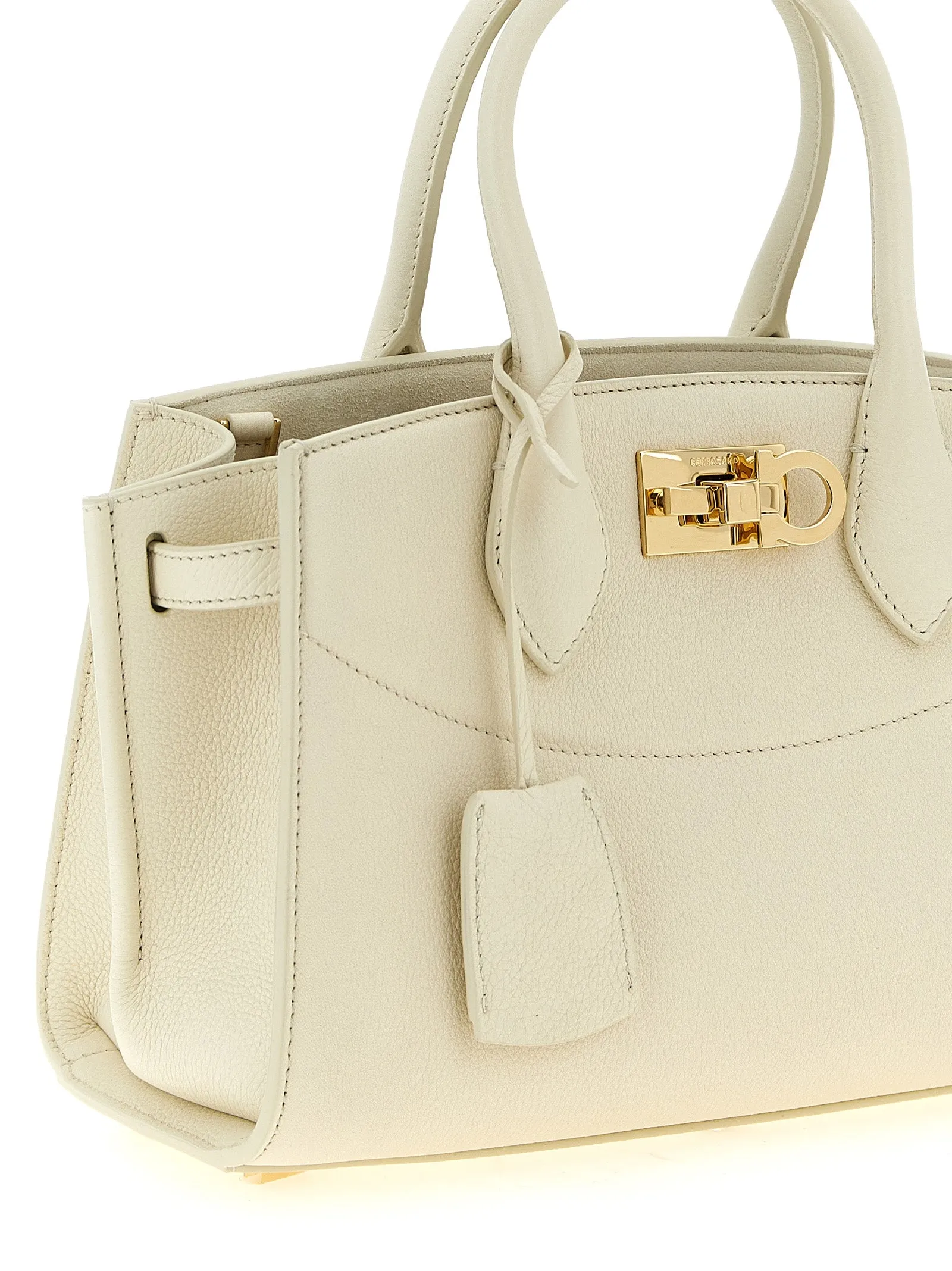 New Ferragamo Studio Soft (M) Hand Bags White sold by Wanan Luxury product image thumbnail 3