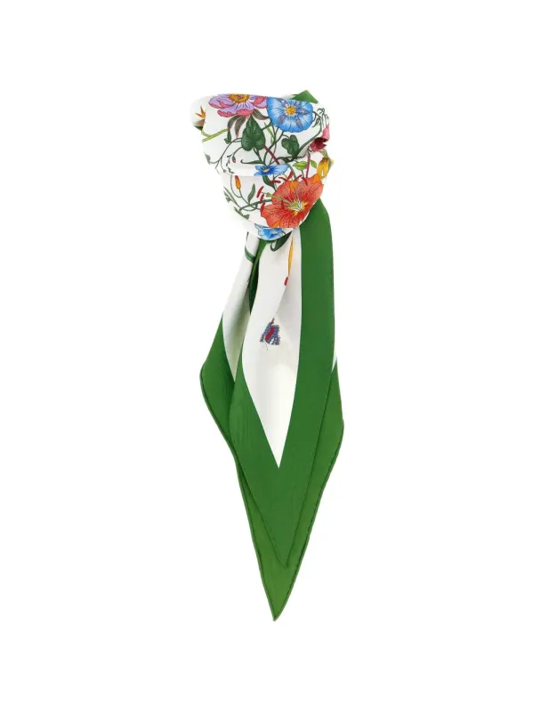 Printed Silk Foulard made by Gucci
