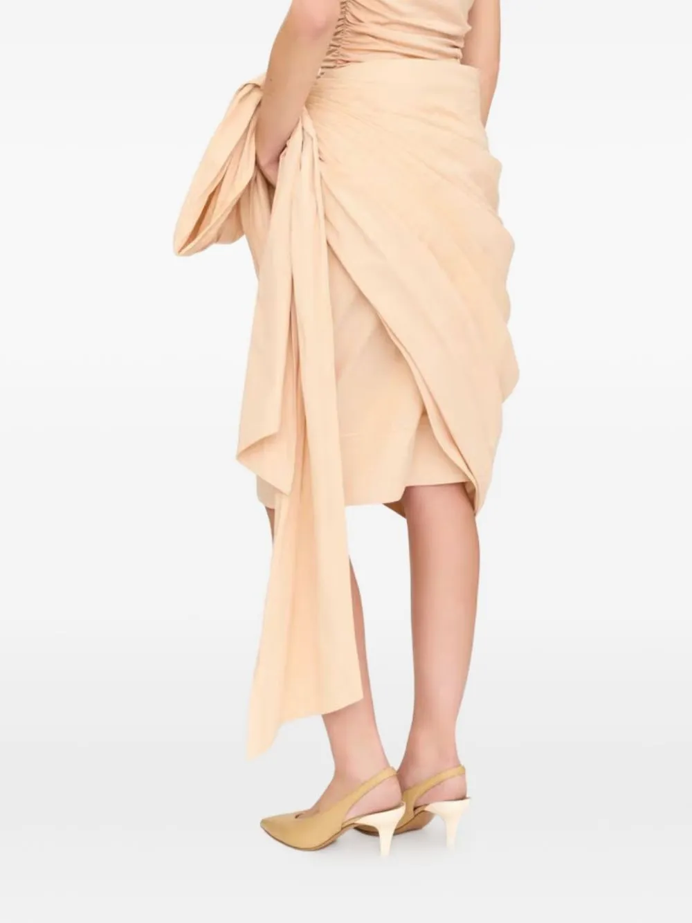 Popelin Cotton Skirt sold by Wanan Luxury product image thumbnail 2