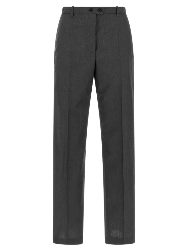 Tailored Trousers Pants Gray made by Jil Sander