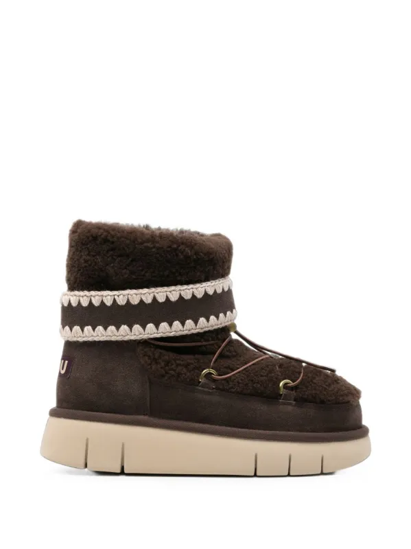 Boots Brown made by Mou