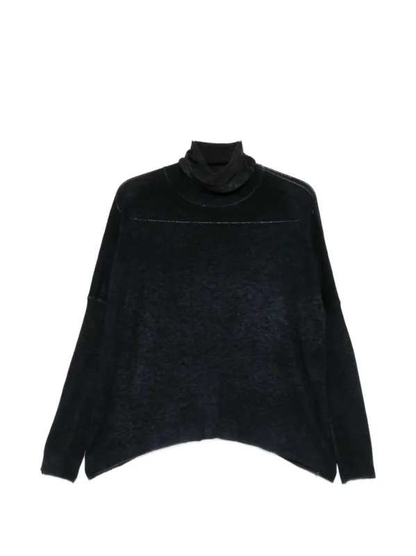 Ultralight Cashmere Turtle-Neck Sweater made by Avant Toi