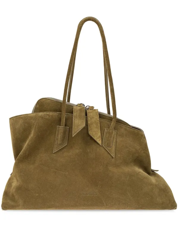 La Passeggiata Medium Leather Shoulder Bag made by The Attico