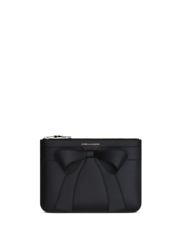Big Bow Leather Card Case made by Wanan Luxury