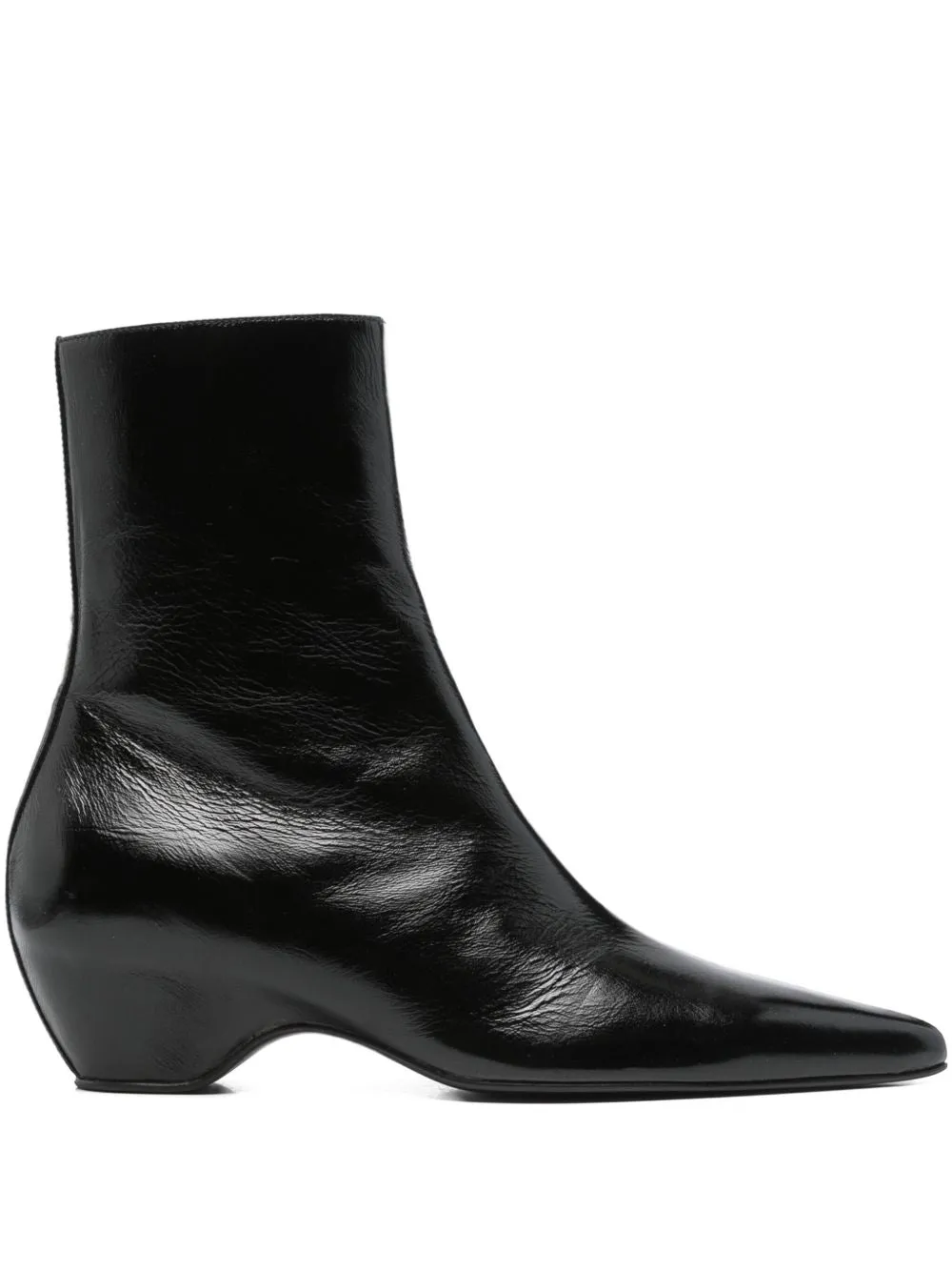 Sybil Leather Ankle Boots sold by Wanan Luxury