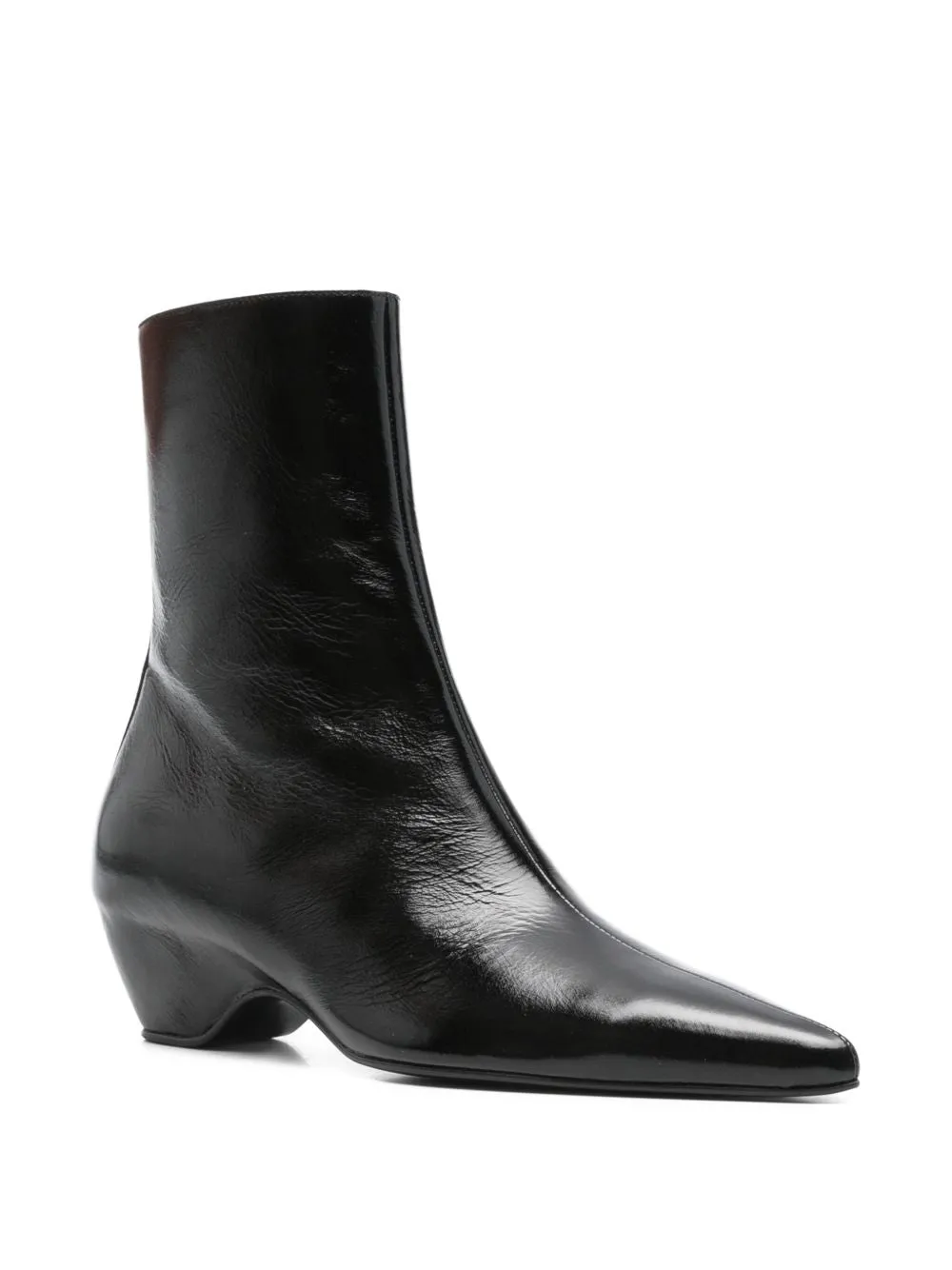 Sybil Leather Ankle Boots sold by Wanan Luxury product image thumbnail 3
