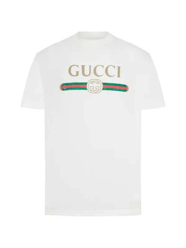 Logo Cotton T-Shirt made by Gucci