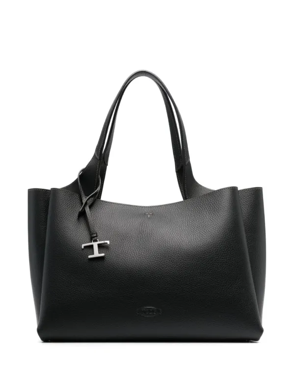 T Timeless Medium Leather Tote made by Tod's