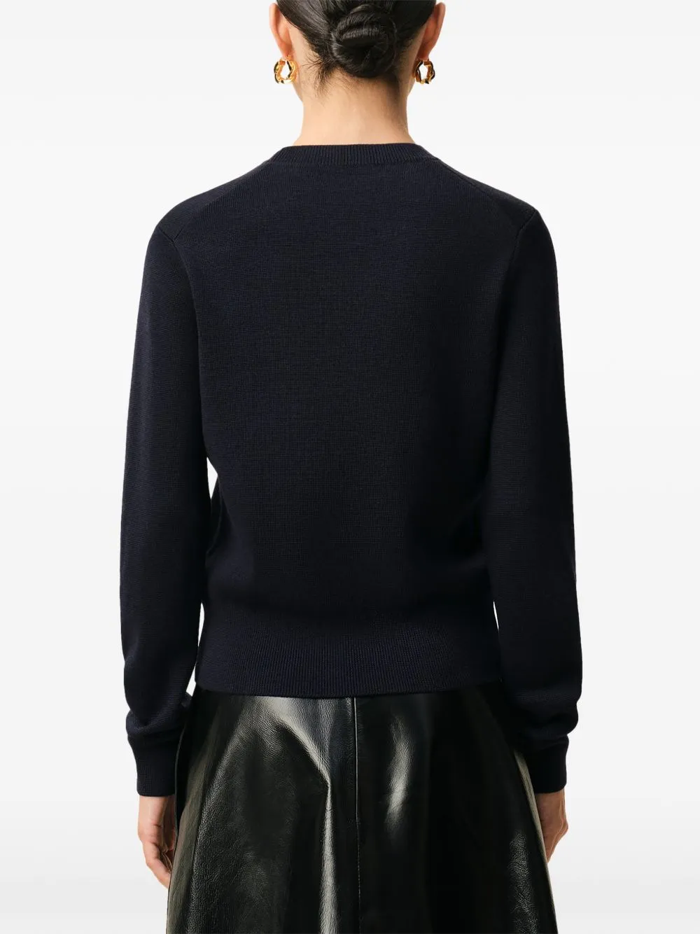 Ami De Coeur Wool Crewneck Sweater sold by Wanan Luxury product image thumbnail 2