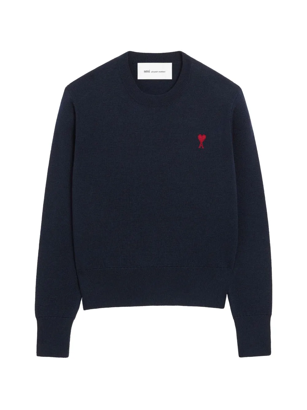 Ami De Coeur Wool Crewneck Sweater sold by Wanan Luxury