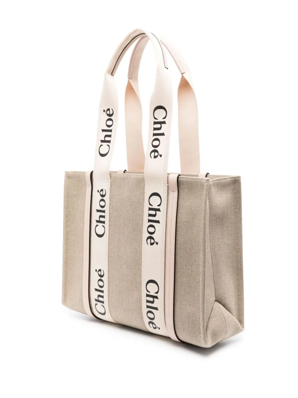 Woody Linen Tote Bag sold by Wanan Luxury product image thumbnail 3