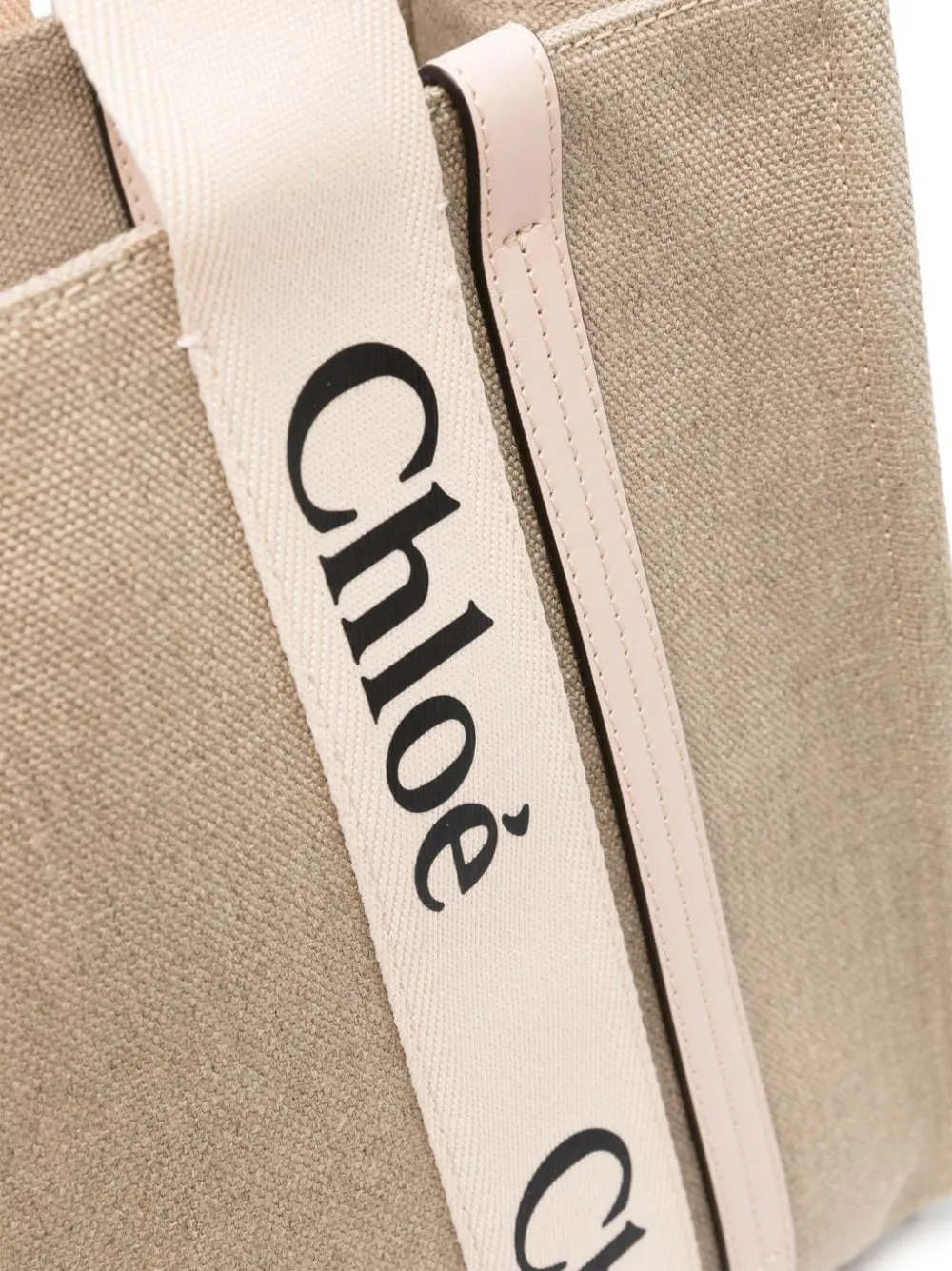 Woody Linen Tote Bag sold by Wanan Luxury product image thumbnail 4