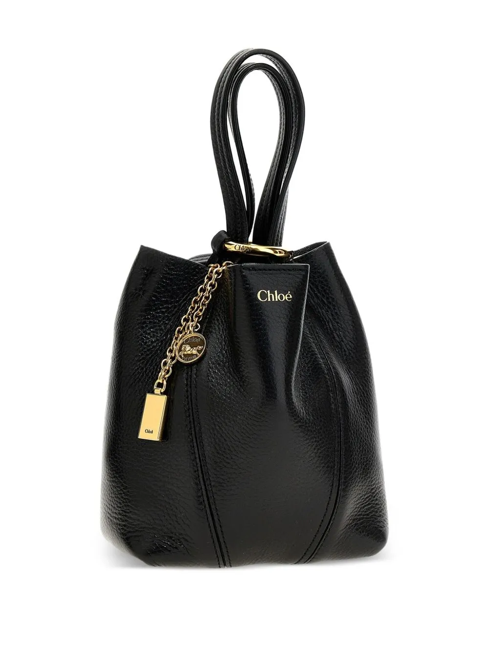 Chloé Spin Small Leather Tote sold by Wanan Luxury product image thumbnail 3