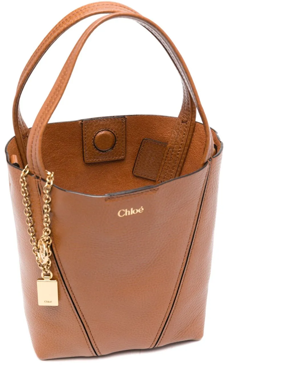 Chloé Spin Small Leather Tote sold by Wanan Luxury product image thumbnail 5