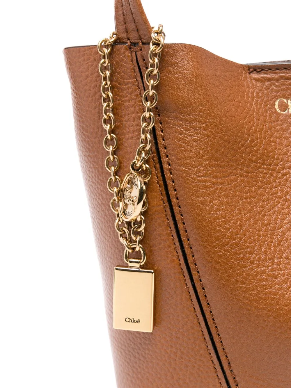Chloé Spin Small Leather Tote sold by Wanan Luxury product image thumbnail 3