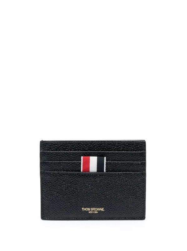 Leather Credit Card Case made by Thom Browne