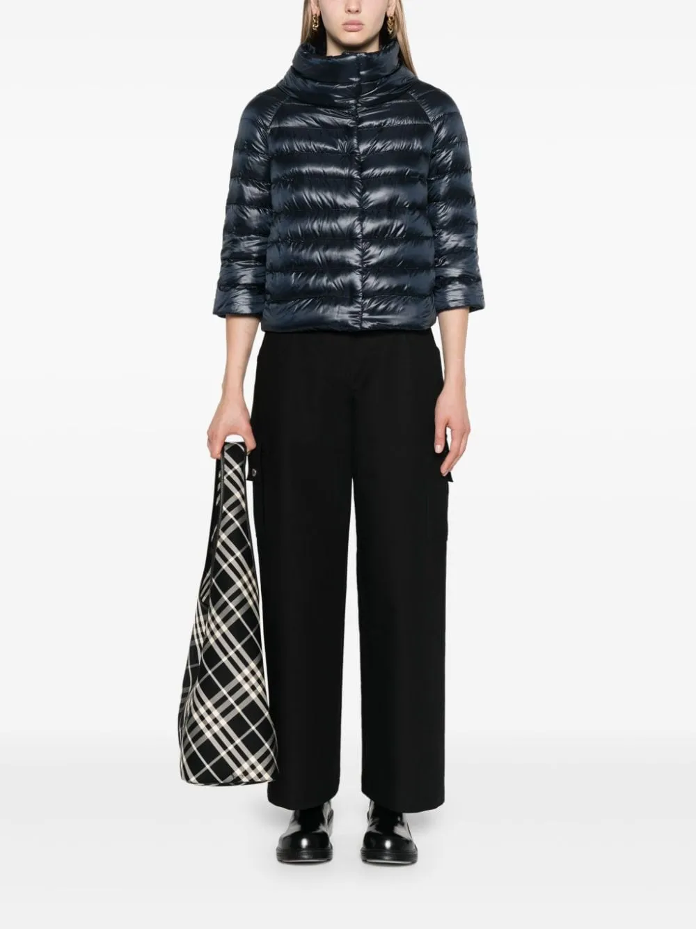 Sofia Nylon Cape sold by Wanan Luxury product image thumbnail 4