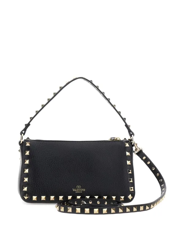 Rockstud Small Leather Shoulder Bag made by Valentino Garavani