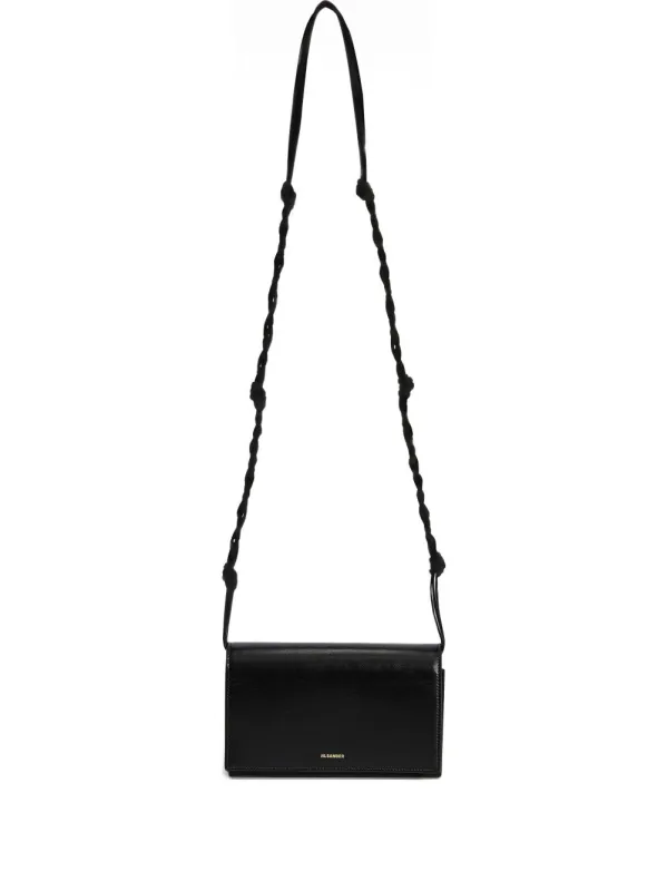 Tangle Leather Wallet On Chain made by Jil Sander