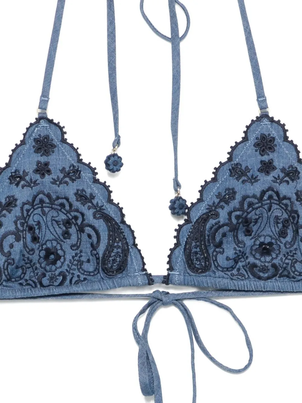 Aster Denim Bikini Set sold by Wanan Luxury product image thumbnail 2