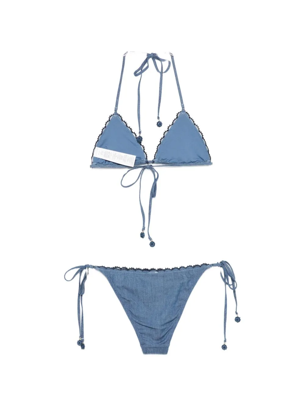 Aster Denim Bikini Set sold by Wanan Luxury product image thumbnail 3