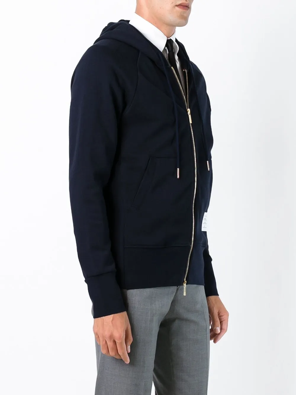 Cotton Zipped Hoodie sold by Wanan Luxury product image thumbnail 3