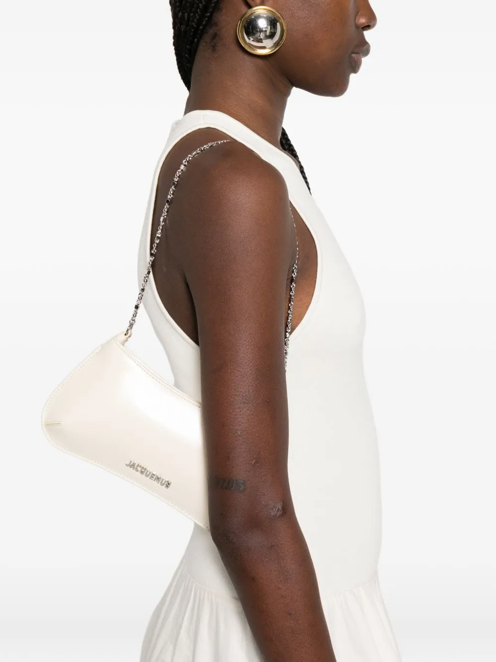 Le Petit Bisou Chaine Leather Shoulder Bag sold by Wanan Luxury product image thumbnail 2