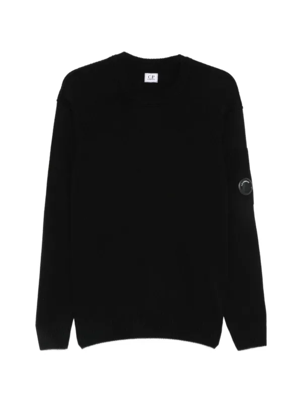 Logo Wool Crewneck Sweater made by C.P. Company