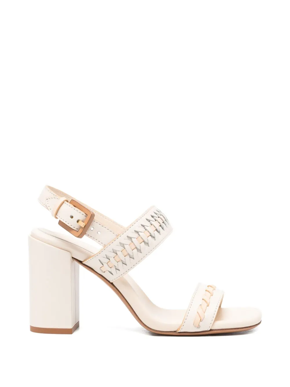 Alchemy Leather Heel Sandals sold by Wanan Luxury