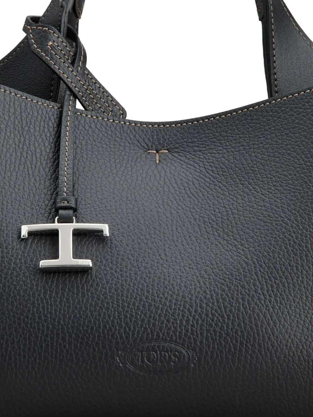 T Timeless Mini Leather Tote Bag sold by Wanan Luxury product image thumbnail 3
