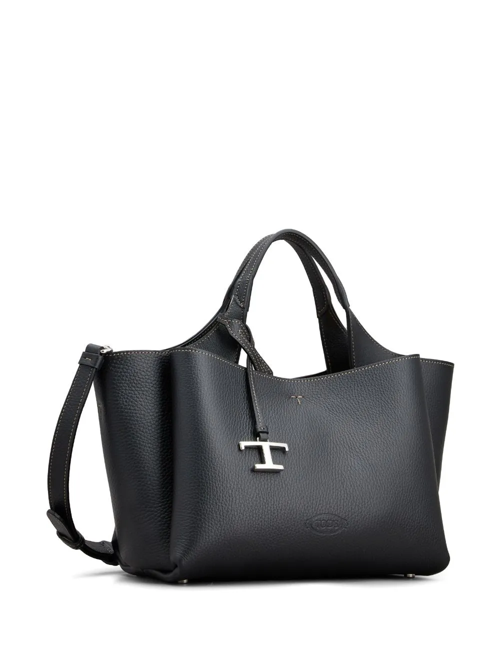 T Timeless Mini Leather Tote Bag sold by Wanan Luxury product image thumbnail 2