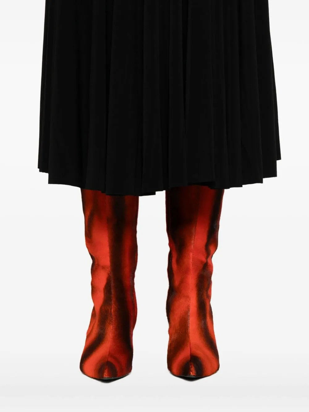 Flared Midi Skirt sold by Wanan Luxury product image thumbnail 5
