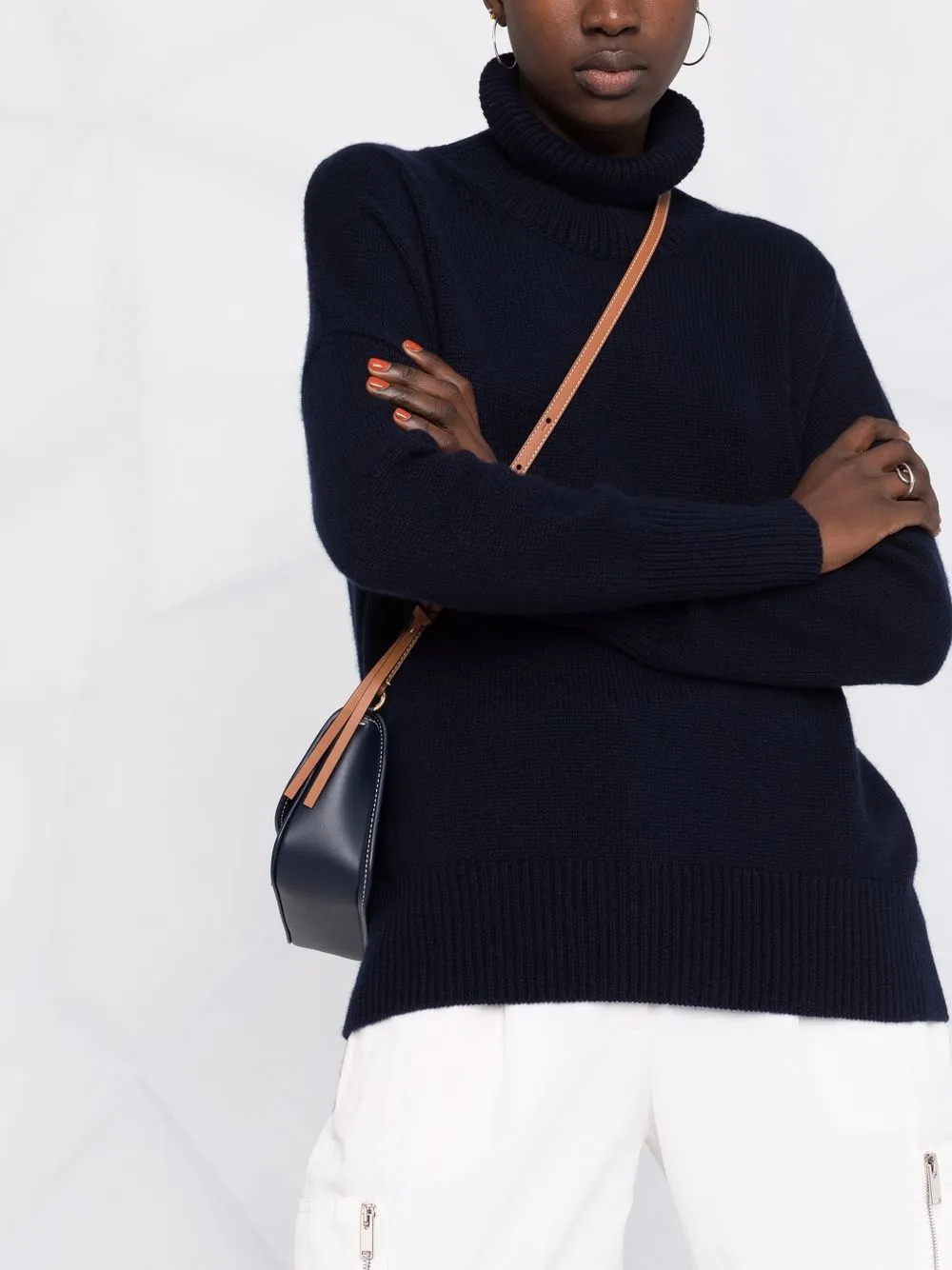 Heidi Cashmere Turtle-Neck Sweater sold by Wanan Luxury product image thumbnail 2