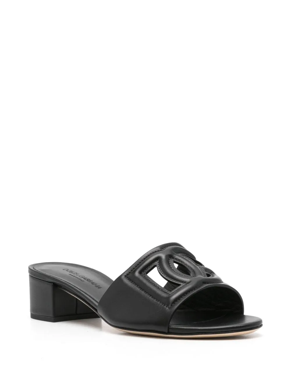 Dg Logo Leather Mules sold by Wanan Luxury product image thumbnail 4
