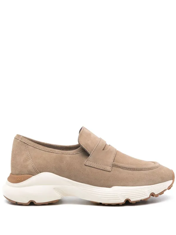 Suede Leather Loafers made by Tod's
