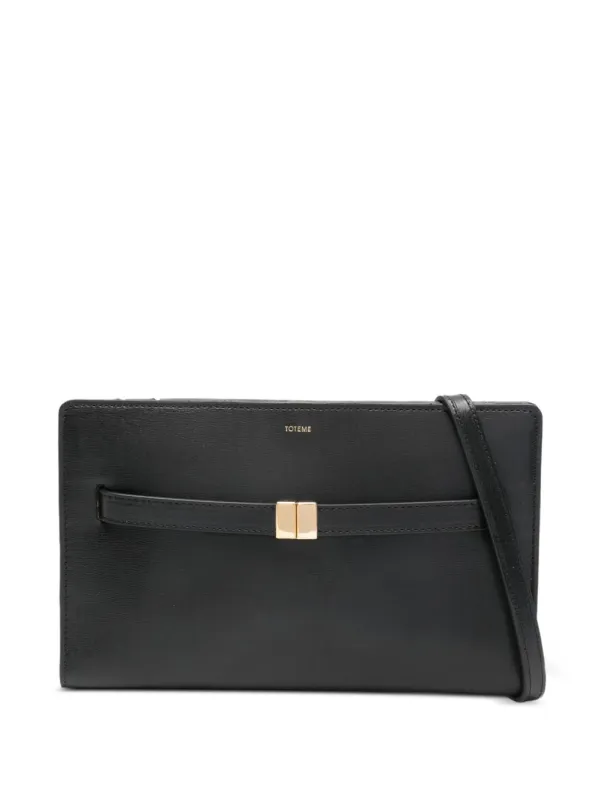 Leather Mini Crossbody Bag made by Toteme