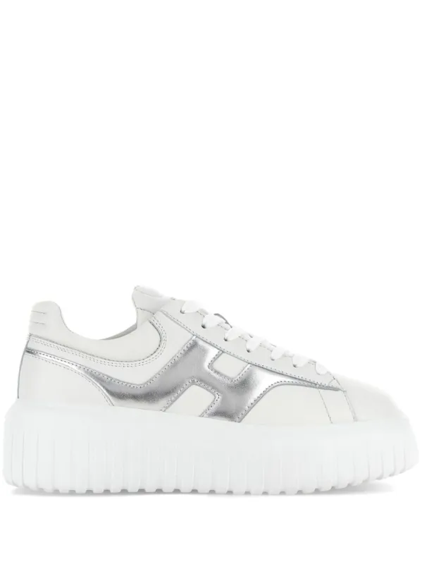 H-Stripes Leather Sneakers made by Hogan
