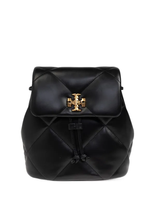 Kira Diamond Small Leather Backpack made by Tory Burch