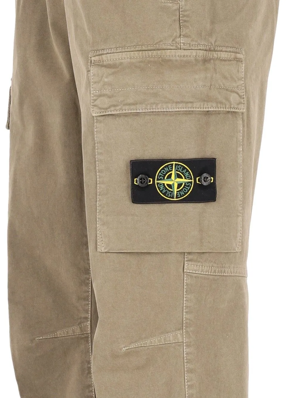 Vintage-Effect Stretch Trousers Green sold by Wanan Luxury product image thumbnail 4