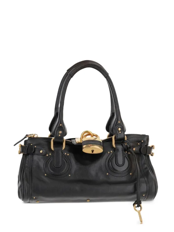 Paddington Leather Shoulder Bag made by Chloe
