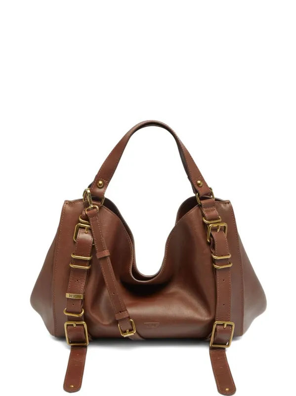 D-One Medium Leather Handbag made by Diesel