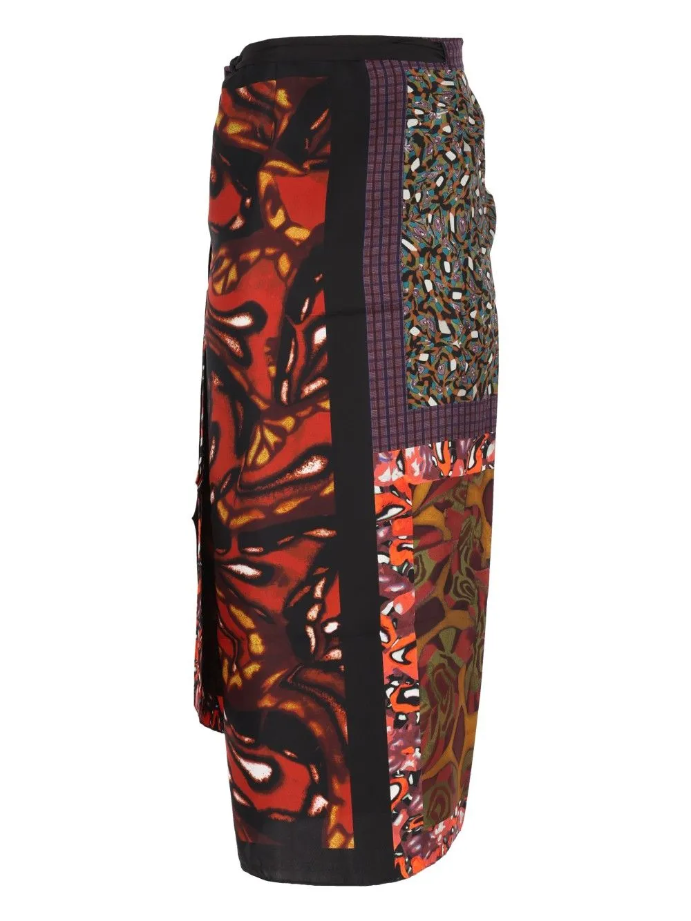 Scarfy Printed Long Skirt Skirts Multicolor sold by Wanan Luxury product image thumbnail 2
